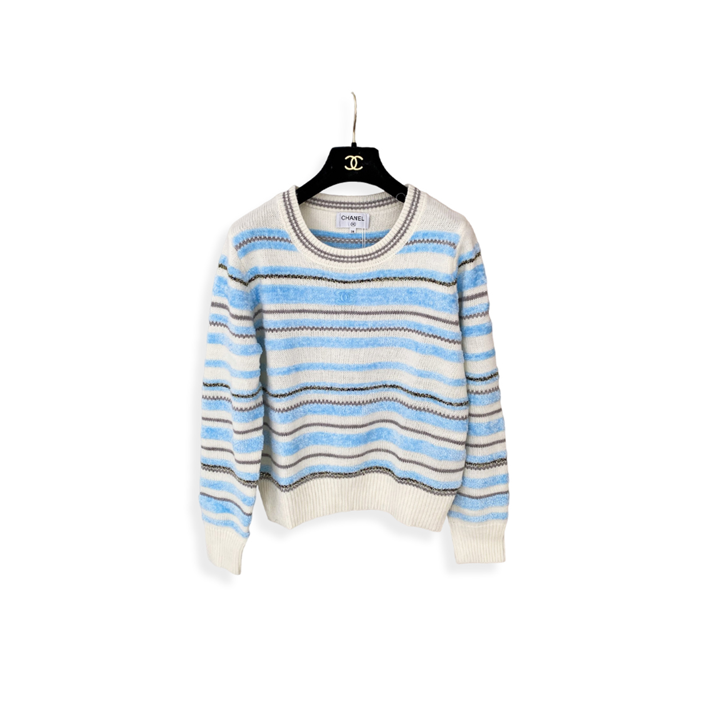 CHANEL CREW NECK CARDIGAN 